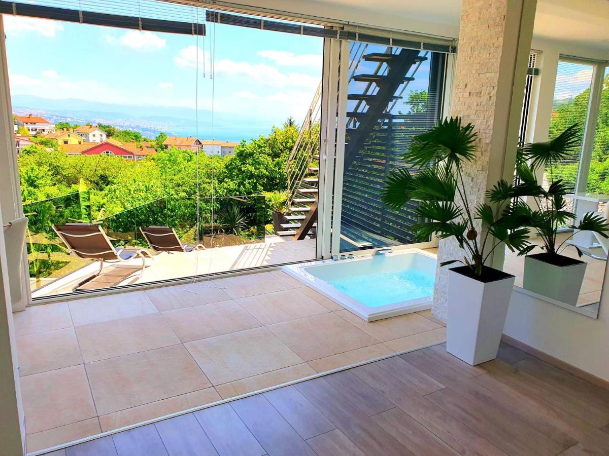 Penthouse Jacuzzi & Pool Apartmants Opatija Exteriér fotografie